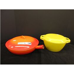 Mid-Century Denmark Casserole & Belgium Frying Pan