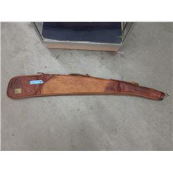 Tooled Leather Rifle/Shotgun Scabbard