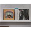 Image 1 : 2 Framed Vintage LPs with Records