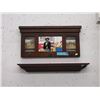 Image 1 : Coat Rack with Floating Wall Shelf