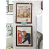 Image 1 : Pair of Framed Vintage Coca-Cola Magazine Ads