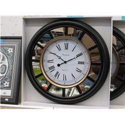 New 20" Wall Clock with Glass Lens