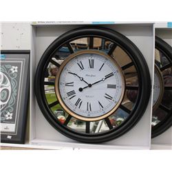 New 20  Wall Clock with Glass Lens