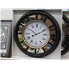 Image 1 : New 20" Wall Clock with Glass Lens