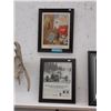 Image 1 : 2 Vintage Framed Magazine Ads