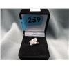 Image 2 : 10 KT Yellow Gold Diamond Cluster Ring