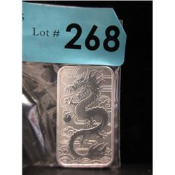 1 Oz. Perth Mint .9999 Silver Dragon Coin