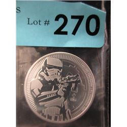 1 Oz. Niue Storm Trooper .999 Silver Coin