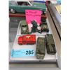 Image 1 : 6 Die-Cast Military Vehicles