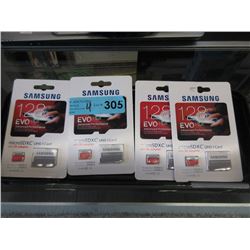 4 New Samsung Micro UHS-1 Cards