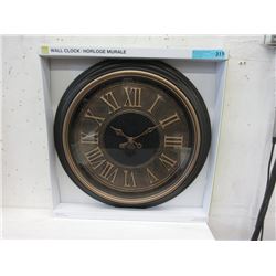 New 23" Wall Clock with Glass Lens