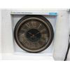 Image 1 : New 23" Wall Clock with Glass Lens