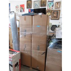Wrapped Skid of Storage Locker Goods
