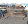 Image 1 : Park Bench with Cast Iron Ends