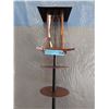 Image 1 : New Copper Tone Bird Feeder w/ Squirrel Baffle