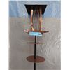 Image 1 : New Copper Tone Bird Feeder w/ Squirrel Baffle