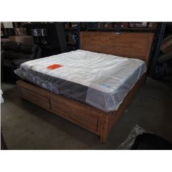 New LH Imports King Size Wood Bedframe