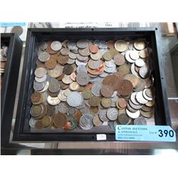 3 Pounds of Assorted Coins & Tokens - World Wide