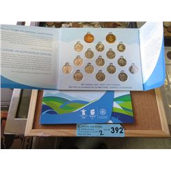 2 Mint Vancouver 2010 Coins Sets