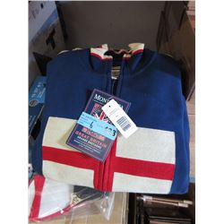 6 New Modetta Zippered Jackets - Size L