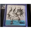 Image 1 : 5 Pairs of Sterling Silver 1.5" Skeleton Earrings