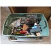 Image 1 : Tote of Assorted New & Used Tools & Accessories