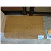 Image 1 : 3 New Vinyl Backed Coir Doormats