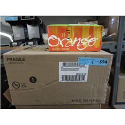 2 Cases of Orange & Mango Fruit Juice