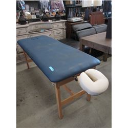 Massage Table with Head Rest