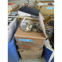 2 Case of New Tumbled Stones & More