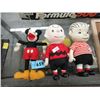 Image 1 : 1966 Charlie Brown Dolls & Felt Mickey Mouse
