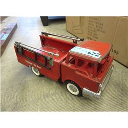 1950s Structo Fire Truck w/ Hose & Ladder