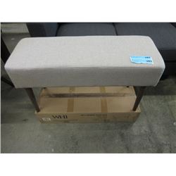 New Porter Upholstered Condo Size Bench - Beige