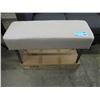 Image 1 : New Porter Upholstered Condo Size Bench - Beige