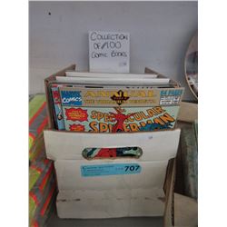 Approximately 100 Assorted Comics