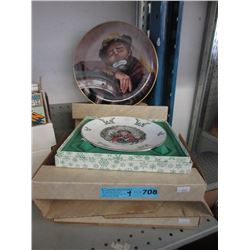 4 Limited Edition Collector Plates