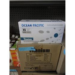 Case of Powder Free Nitrile Disposable Gloves