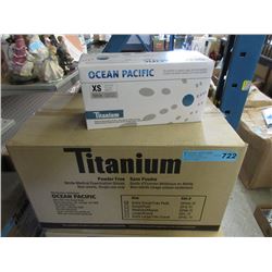 Case of Powder Free Nitrile Disposable Gloves