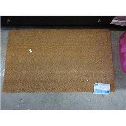 3 New Vinyl Backed Coir Door Mats