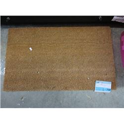 3 New Vinyl Backed Coir Door Mats