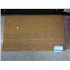 Image 1 : 3 New Vinyl Backed Coir Door Mats