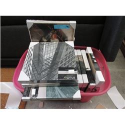 Tote of New 12" x 12" Canvas Wall Art