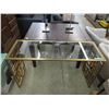 Image 1 : New Metal Based Sofa Table w/ Glass Insert
