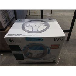 New Logitech Wii Wireless Steering Wheel