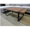 Image 1 : New LH Imports Coffee Table with Metal Frame