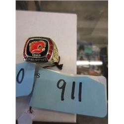 1989 Calgary Flames Stanley Cup Replica Ring