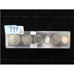 1976 Canadian Coin Set - Penny to Dollar