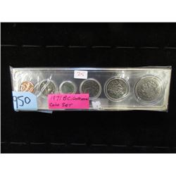 1971 BC Centennial Coin Set - Penny to Dollar
