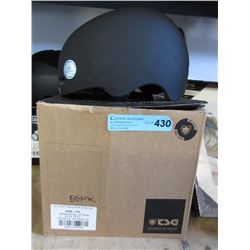 New TSG Black Lotus Helmet - Size L/XL