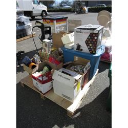 Skid of Assorted Vintage Collectibles & More